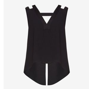 BCBGMaxAzria Laurel Cutout Tank Top